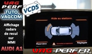 Lire la suite à propos de l’article A1 (8X) – Affichage radars de recul sur MMI