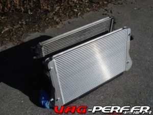 Lire la suite à propos de l’article Intercooler de Audi S3 full Alu pour Golf 5 Golf 6 Leon 2 Cupra Skoda RS
