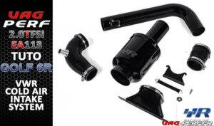 Lire la suite à propos de l’article Installation d’une admission VW Racing sur une Golf 6 R : Cold Air Intake SYSTEM pour moteurs 2.0 TFSI/TSI