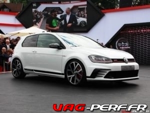 Lire la suite à propos de l’article Quelques détails sur la Golf 7 Gti Club Sport au See 2015