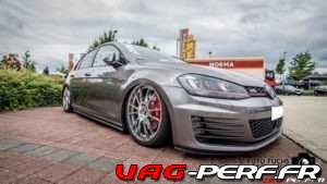 Lire la suite à propos de l’article Une Golf 7 Gti juste magnfique posée sur des Ultraleggera en 19