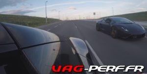 Lire la suite à propos de l’article Une Audi R8 V10 de 800cv contre une Lamborghini LP560 en vidéo