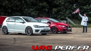 Lire la suite à propos de l’article Vidéo Top Gear Golf R vs Civic Type R 2015