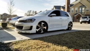 Lire la suite à propos de l’article Une Volkswagen Golf 7 GTI posée !