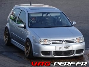 Lire la suite à propos de l’article Une Golf 4 R32 de 536bhp par VW MAD UK au 400mètres