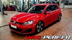 Lire la suite à propos de l’article une MK7 Gti Rouge Tornado à l'atelier