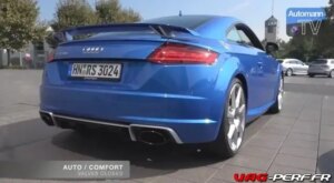 Lire la suite à propos de l’article Audi TT-RS 2.5 TFSI 5-cylindres et 400 ch 2016 400cv