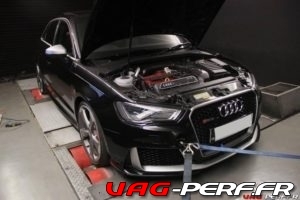 Lire la suite à propos de l’article Préparation Stage 3 sur une Audi RS3 8V TTE500 chez MRC Tuning