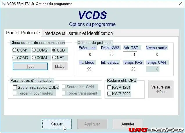 Présentation du logiciel VCDS pour le VAGCOM et Tutoriels - Vag-Perf