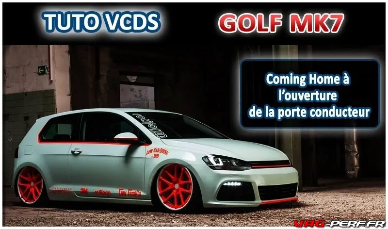 Lire la suite à propos de l’article Golf 7 (5G) – Coming Home à l’ouverture de la porte conducteur