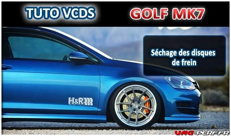 Lire la suite à propos de l’article Golf 7 (5G) – Séchage des disques de frein