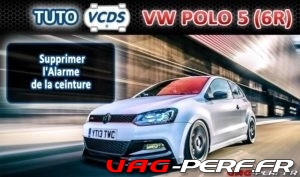 Lire la suite à propos de l’article Tutoriel VAGCOM Polo 5 (6R) – Supprimer l’alarme de la ceinture