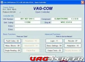 Lire la suite à propos de l’article Diagnostic Panne Compresseur de Clim Volkswagen Audi