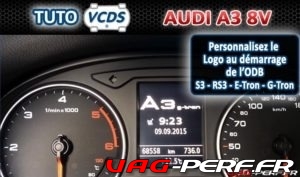 Lire la suite à propos de l’article Logo démarrage ODB sur Audi A3 8V