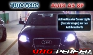 Lire la suite à propos de l’article Audi A3 (8P) – Corner Lights ( feux de virages )