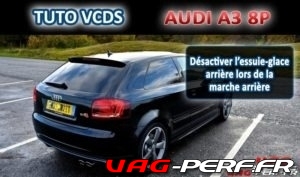 Lire la suite à propos de l’article Audi A3 (8P) – Désactiver l’essuie-glace arrière lors de la marche arrière