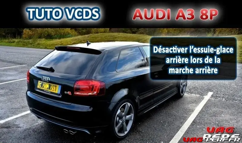 Lire la suite à propos de l’article Audi A3 (8P) – Désactiver l’essuie-glace arrière lors de la marche arrière