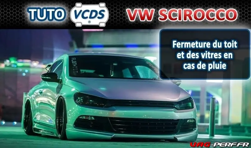Lire la suite à propos de l’article Codage VAGCOM Scirocco (13) – Fermeture du toit et des vitres en cas de pluie