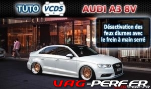 Lire la suite à propos de l’article A3 (8V) – Désactivation des feux diurnes avec le frein à main serré