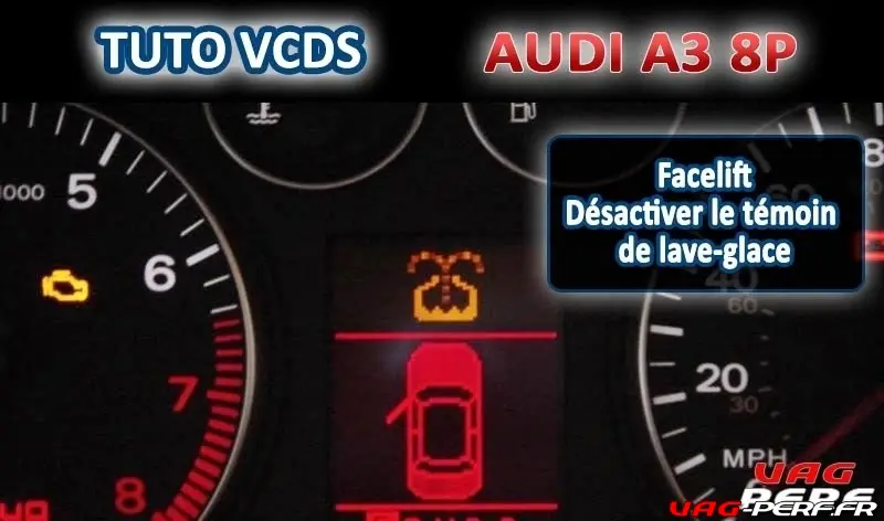 Lire la suite à propos de l’article Audi A3 (8P) Facelift – Désactiver le témoin de lave-glace