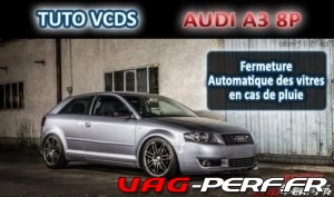 Lire la suite à propos de l’article Audi A3 (8P) – Fermeture automatique des vitres en cas de pluie