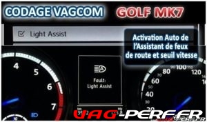 Lire la suite à propos de l’article Golf 7 Activer l’assistant feux de route ou Light Assist
