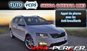 Lire la suite à propos de l’article Octavia 3 (5E) Appel de phares avec les anti-brouillards