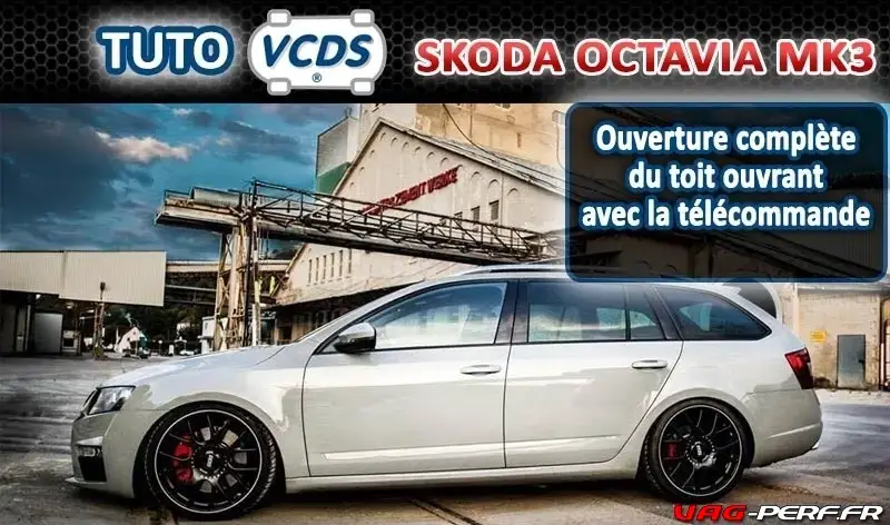 Lire la suite à propos de l’article Octavia 3 (5E) Ouverture complète du toit ouvrant avec la télécommande