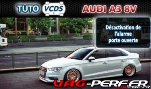 Lire la suite à propos de l’article A3 (8V) Désactivation de l’alarme porte ouverte : Procédure VAGCOM
