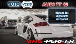 Lire la suite à propos de l’article Réglage des clignotants confort sur Audi TT 8J Facelift