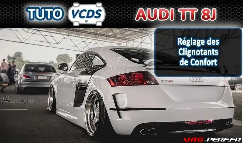 Lire la suite à propos de l’article Réglage des clignotants confort sur Audi TT 8J Facelift