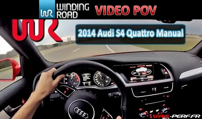Lire la suite à propos de l’article 2014 Audi S4 Quattro Manual – WR TV POV Test Drive 1/2