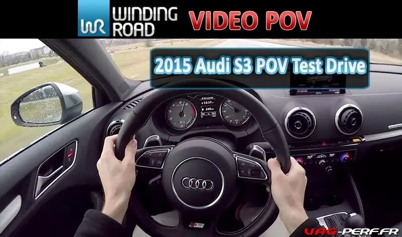 Lire la suite à propos de l’article 2015 Audi S3 – WR TV POV Test Drive