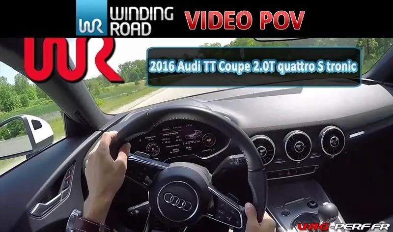 Lire la suite à propos de l’article 2016 Audi TT Coupe 2.0T quattro S tronic – WR TV POV Test Drive