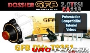 Lire la suite à propos de l’article GFB DV+ OEM Diverter upgrade kit pour 2.0 TFSI / TSI EA113