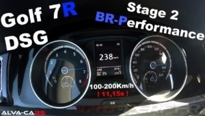 Lire la suite à propos de l’article ⭐Vw Golf 7R 420hp/599nm Stage 2 BR-Performance 100-200Km/h VBOX⭐