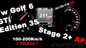 Lire la suite à propos de l’article ⭐VW Golf GTi Ed.35 382hp/520nm Stage 2+ APR 100-200Km/h VBOX⭐