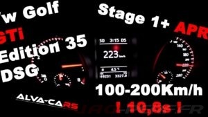 Lire la suite à propos de l’article ⭐GTi Ed35 DSG 325hp/460nm Stage 1+ APR 100-200Km/h VBOX⭐