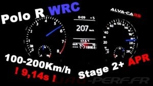 Lire la suite à propos de l’article ⭐Polo R WRC 353hp/550nm Stage 2+ APR 100-200Km/h VBOX⭐