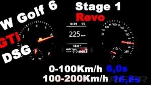 Lire la suite à propos de l’article ⭐Vw Golf 6 GTi DSG 250hp/380nm Stage 1 Revo 0-100Km/h & 100-200Km/h VBOX⭐