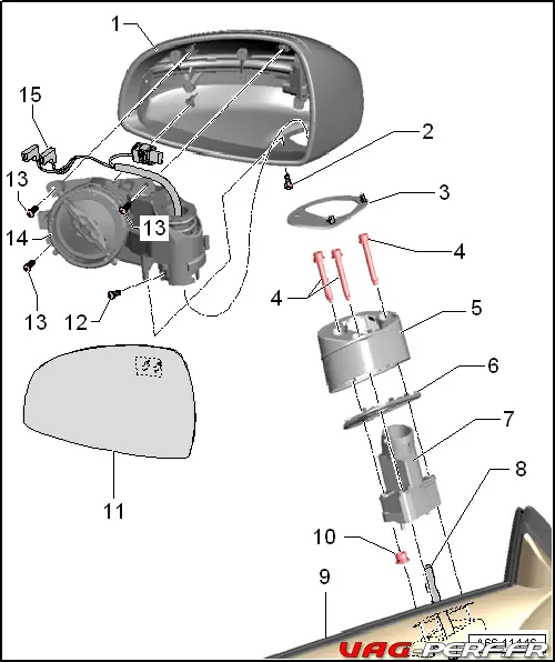 Tuto]Démonter sa glace + sa coque + le pied de rétroviseur sur audi tt 8J  Mk2 - Carrosserie (entretien, réparation, esthétique, ) - AutoPassion
