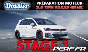 Lire la suite à propos de l’article La préparation moteur Stage 1 sur le 2.0 TSI EA888 GEN3 ( TURBO IS20 )