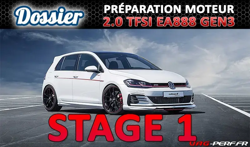 Lire la suite à propos de l’article La préparation moteur Stage 1 sur le 2.0 TSI EA888 GEN3 ( TURBO IS20 )
