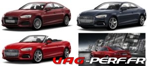 Lire la suite à propos de l’article Toutes les tailles de jantes et pneus compatibles Audi A5 S5 RS5 (B9 F5)