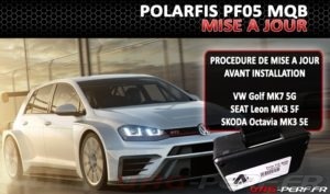 Lire la suite à propos de l’article Mise à jour du boitier ODB amélioré POLAR FIS PF05 Spécial MQB