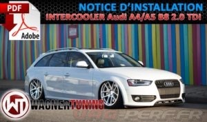 Lire la suite à propos de l’article Notice De Montage PDF de l’Intercooler Competition WAGNER TUNING pour Audi A4/5 B8 2,0 TDI