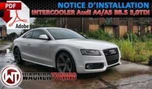 Lire la suite à propos de l’article Intercooler Performance WAGNER TUNING pour Audi A4/A5 B8.5 3,0TDI