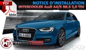 Lire la suite à propos de l’article Notice De Montage PDF pour Intercooler Performance Wagner Tuning pour Audi A4/5 B8.5 2,0 TDI