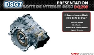 Lire la suite à propos de l’article La Boite de vitesses DSG7 (DQ200) à 7 rapports et à carter sec pour les petits moteurs transverseaux du groupe Volkswagen Audi