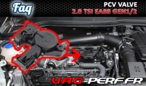 Lire la suite à propos de l’article Le PCV Valve du moteur 2.0 TSI EA888 GEN1 et GEN2 06H103495E